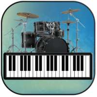 Piano musik & Drum Set