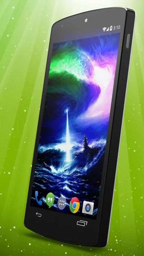 UFO Laser Live Wallpaper screenshot 1