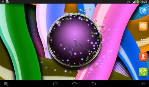 Colored Clock скриншот 4