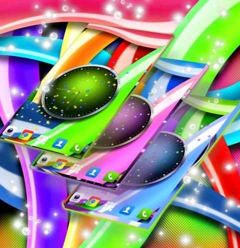 Colored Clock скриншот 11