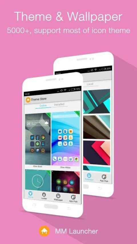 MM Launcher - Android M Launch स्क्रीनशॉट 2