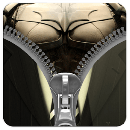 Zipper Dark BatMen lock screen أيقونة