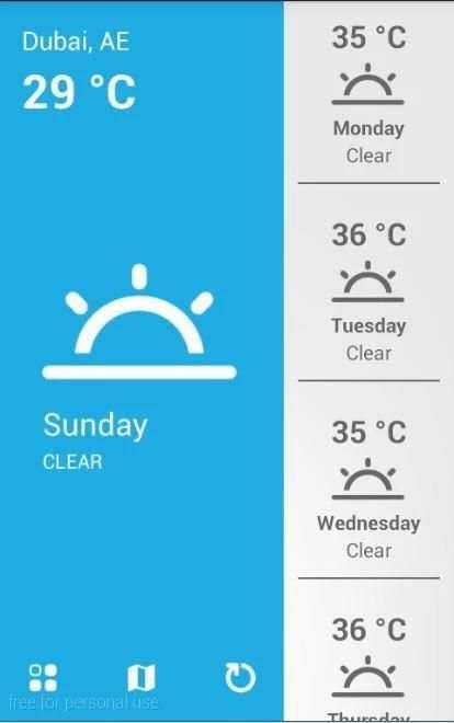 Weather City screenshot 1