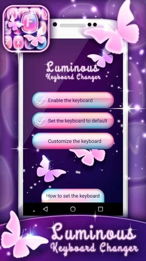 Luminous Keyboard Changer screenshot 1
