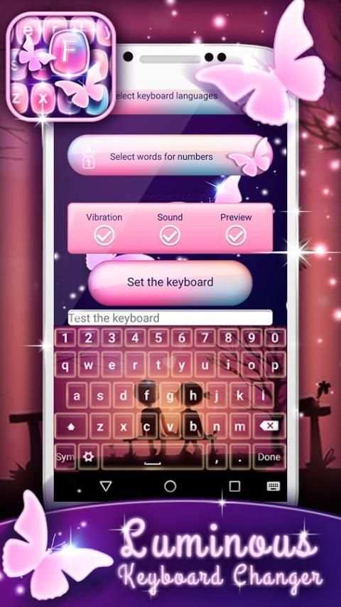 Luminous Keyboard Changer screenshot 2