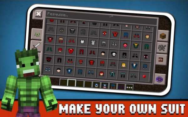 Mod SuperHero for Minecraft screenshot 1