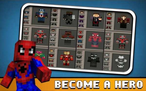 Mod SuperHero for Minecraft screenshot 2