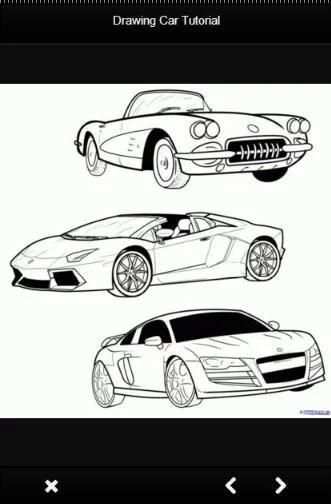 Рисование Учебники автомобилей скриншот 5