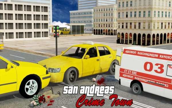San Andreas Crime Town 5 تصوير الشاشة