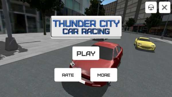 Thunder City Car Racing скриншот 6