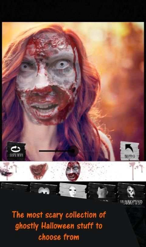 Halloween Face Changer 3 تصوير الشاشة