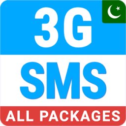3G &amp; SMS Packages - Pakistan आइकन