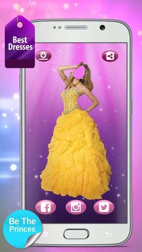 Gaun Putri Editor Foto screenshot 3