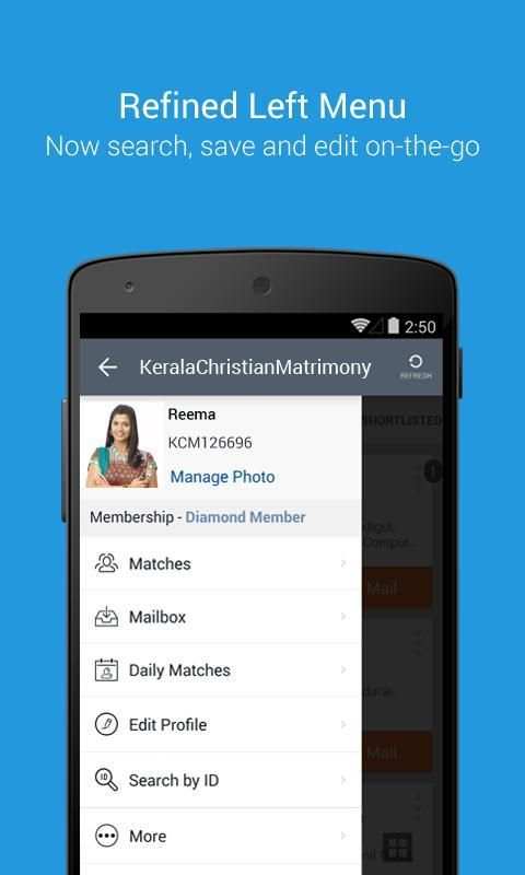 KeralaChristianMatrimony स्क्रीनशॉट 1