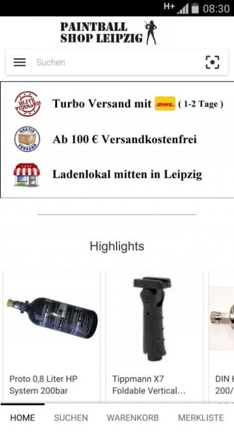 PPS Paintball Shop screenshot 2