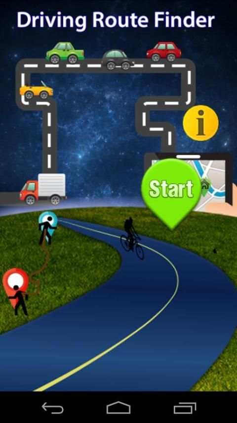Driving Route Finder स्क्रीनशॉट 6