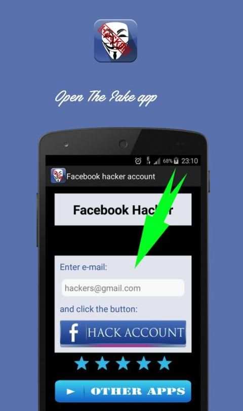 Hacker facebook password prank screenshot 3