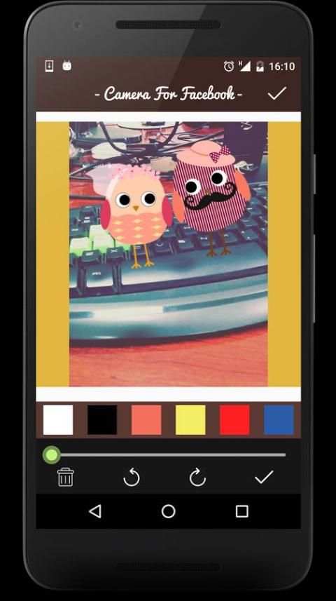 Camera for Facebook - iCamera скриншот 2