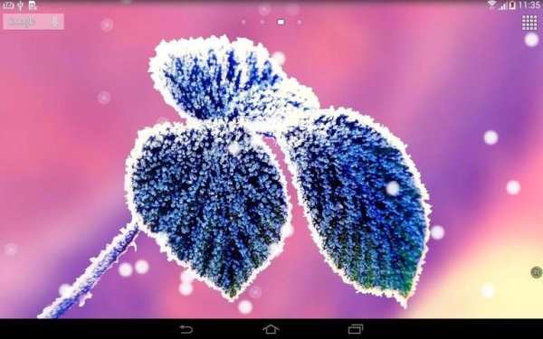 Frozen beauty live wallpaper screenshot 1
