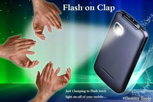 Flash On Clap स्क्रीनशॉट 1