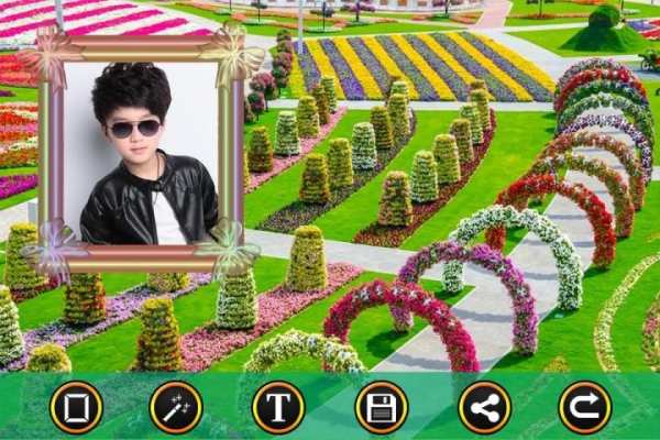 Garden Photo Frame 3 تصوير الشاشة
