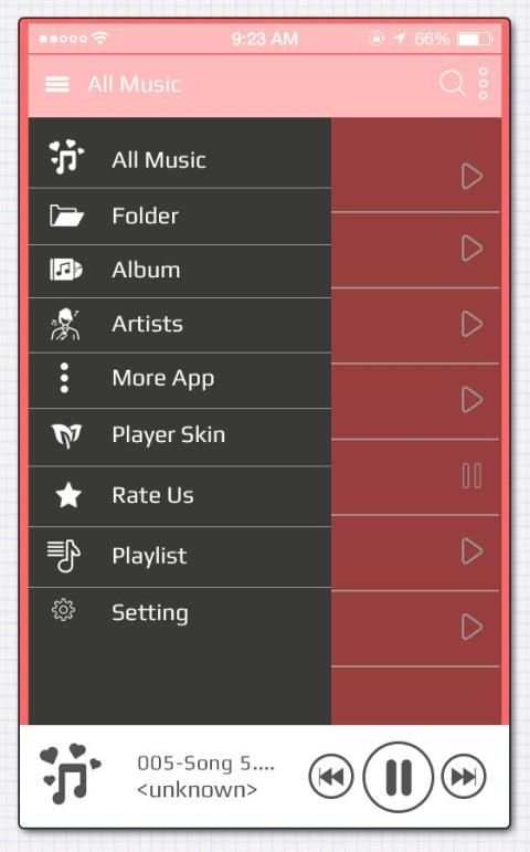 Music Player 3 تصوير الشاشة
