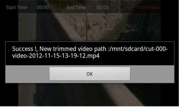 Video Cutter скриншот 1