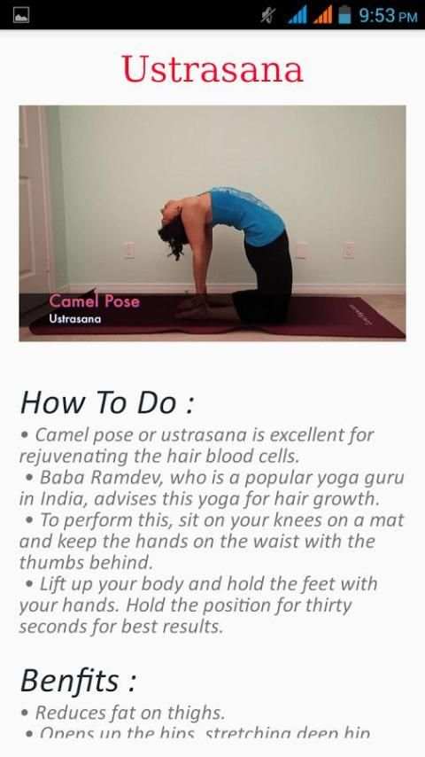 Yoga For Hair Lose screenshot 6