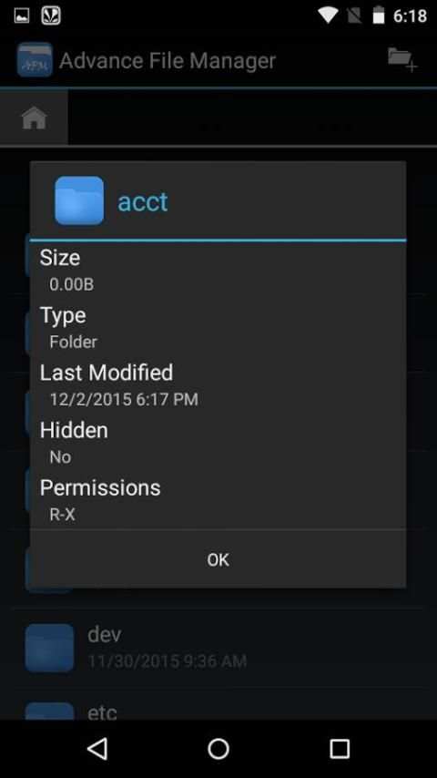 Advance File Manager скриншот 1