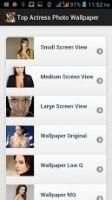 Top Actress Photo Wallpaper screenshot 2