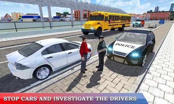 Police Border Adventure Sim स्क्रीनशॉट 2