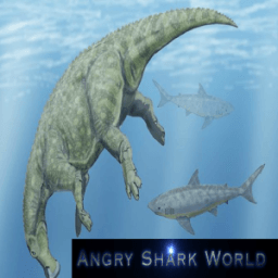 Angry Shark World أيقونة