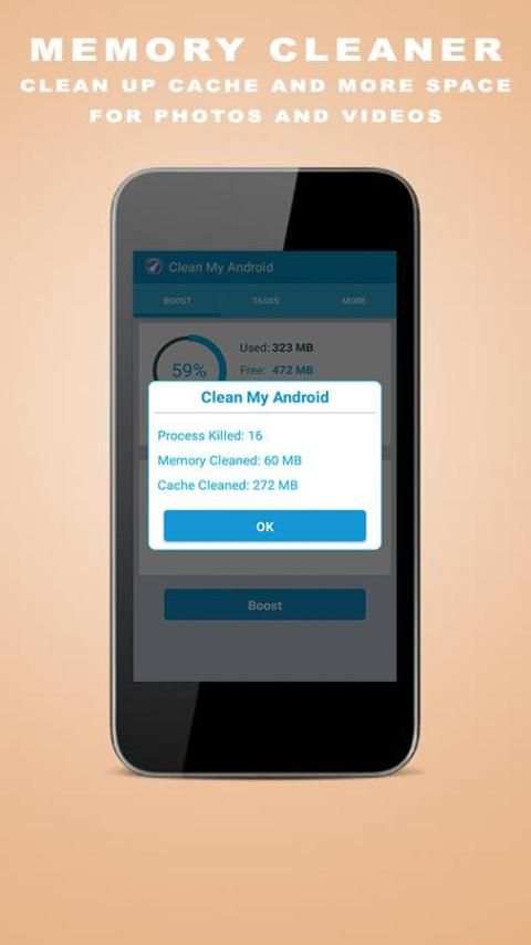 Clean My Android phone 1 تصوير الشاشة