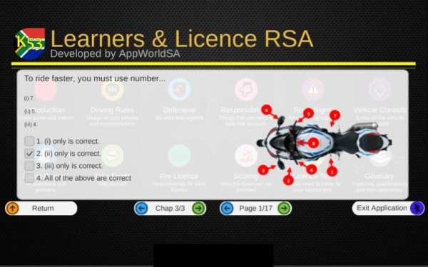 K53 Learners & Licence RSA screenshot 4