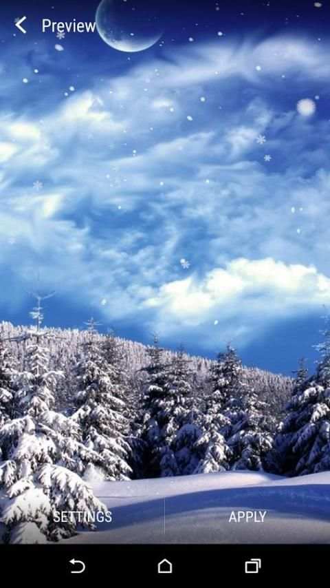 Winter Live Wallpaper screenshot 5
