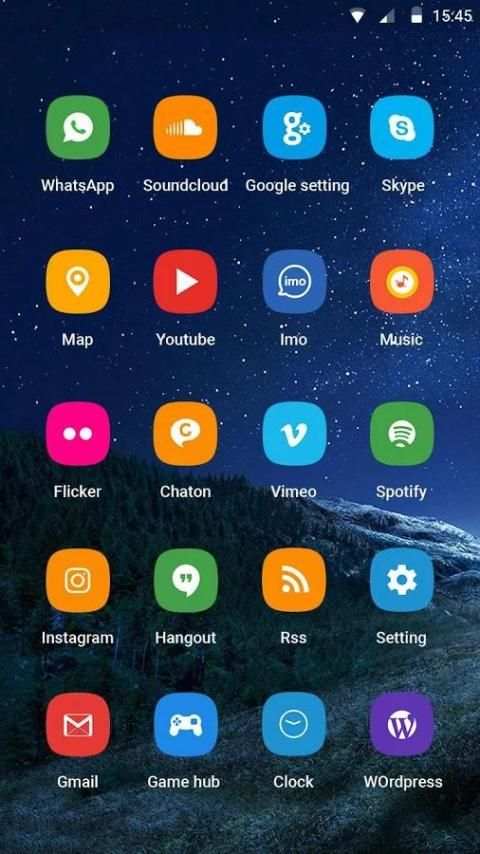 Theme for Samsung S8 Plus screenshot 1