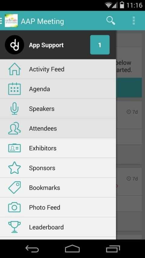 AAP 2015 Meeting App 1 تصوير الشاشة