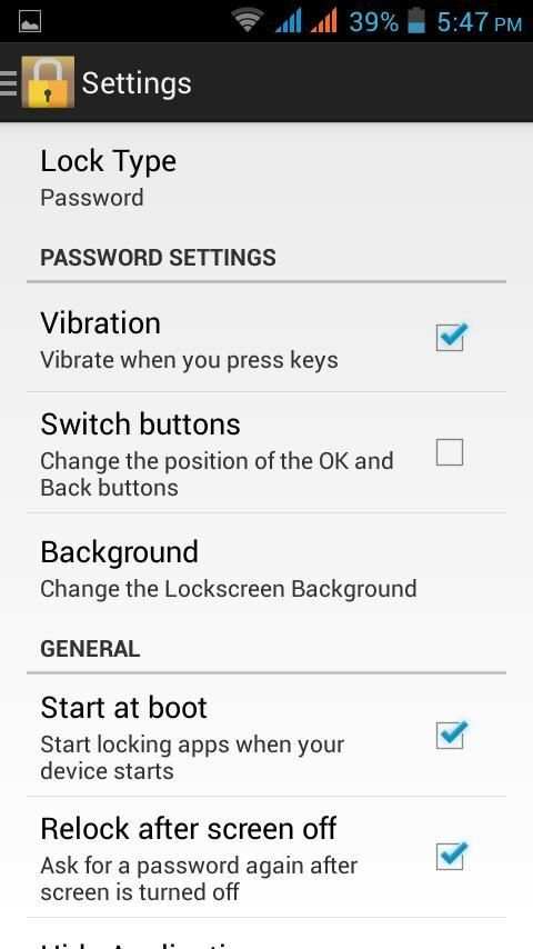 Apps Locker screenshot 3
