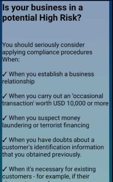 Money Laundering Dictionary स्क्रीनशॉट 1