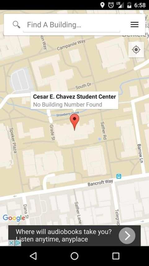 UC Berkeley Maps 2 تصوير الشاشة