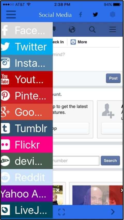 Social Media All In One 4 تصوير الشاشة
