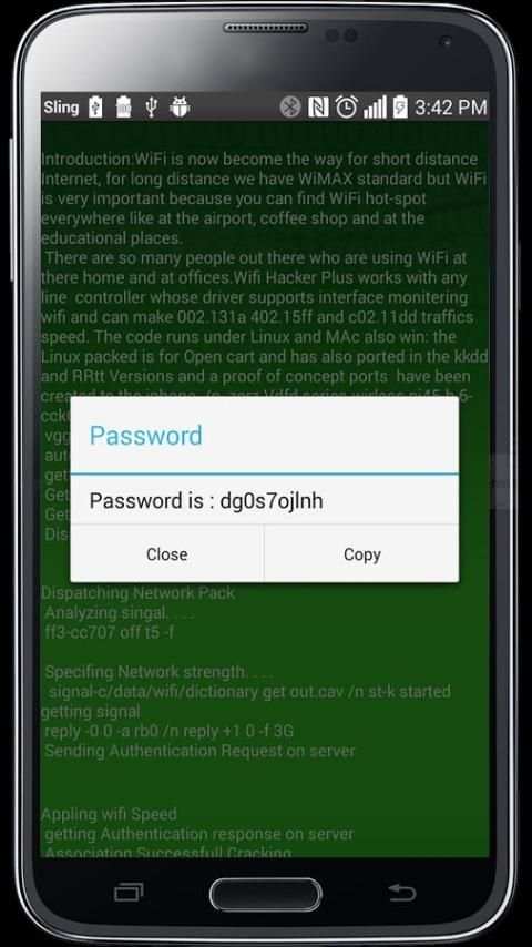 Wifi Hacker Simulator screenshot 1