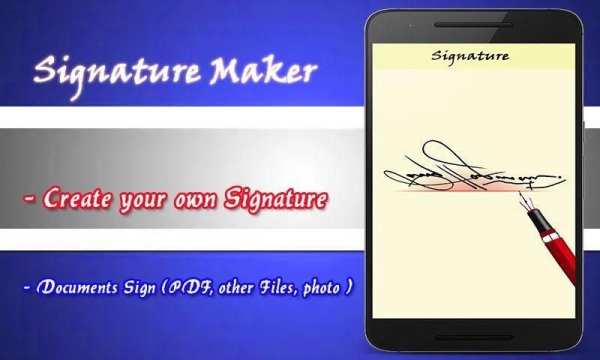 Signature Maker screenshot 1