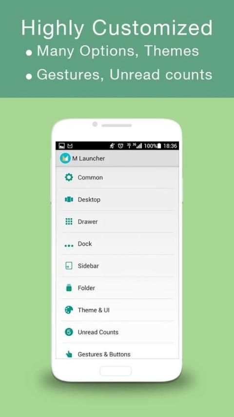 M Launcher -Android M Launcher скриншот 2