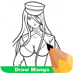 How To Draw Manga أيقونة