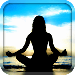 Yoga exercises icon