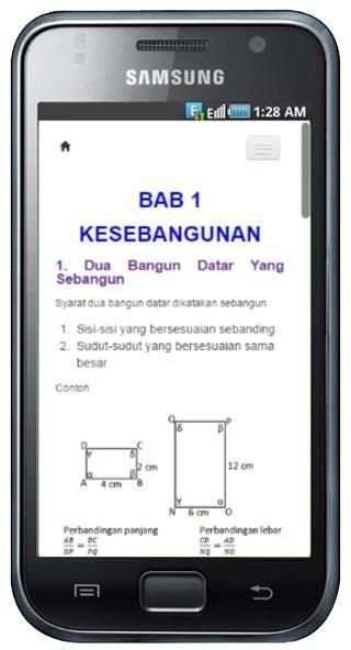 Matematika Kelas IX Smt 1 screenshot 2