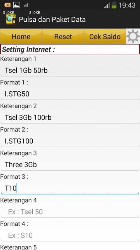 Pulsa dan Paket Data screenshot 8