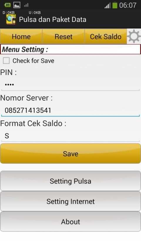 Pulsa dan Paket Data screenshot 7