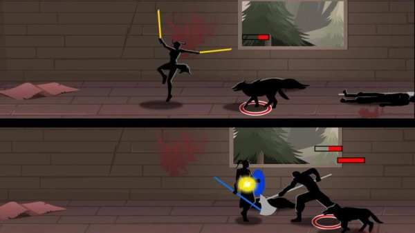 Shadow Stickman Ninja Game screenshot 4